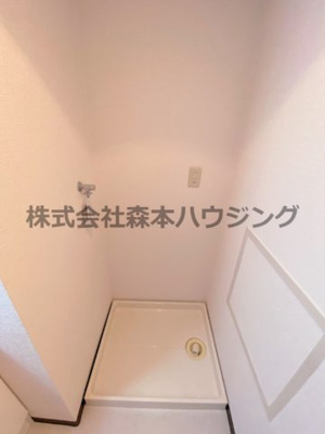【設備】 | 　ブランカ・ベルヴィル | 室内洗濯機置き場です