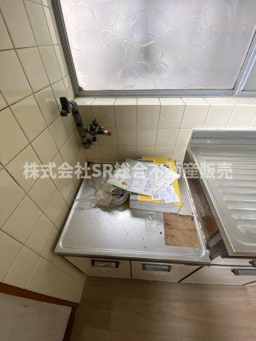 額田町中古テラスハウスのキッチン|お好きなコンロを置けます