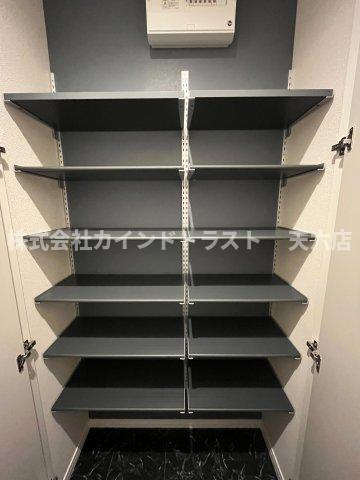 内代レジデンスノースの収納|収納豊富です