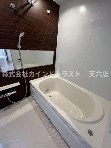内代レジデンスノースの浴室|コンパクトで使いやすいお風呂です