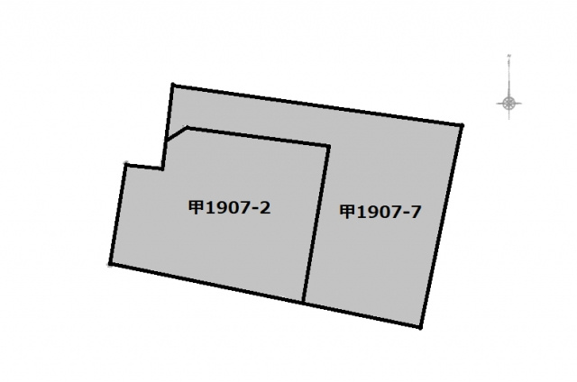 堀江町土地の土地図