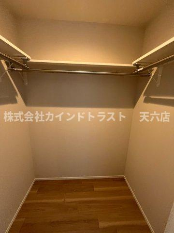 内代レジデンスノースの収納|十分な収納スペースがあります