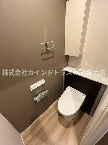 内代レジデンスノースのトイレ|シンプルで使いやすいトイレです