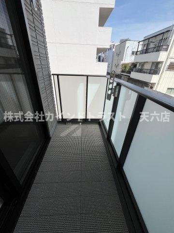 内代レジデンスノースのバルコニー|バルコニー付きです