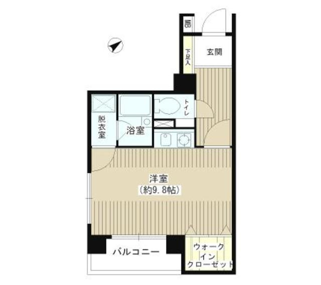 ウィンターベル　ゼームス坂の間取り