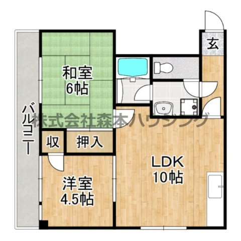 【間取り】 | 　レスターテII