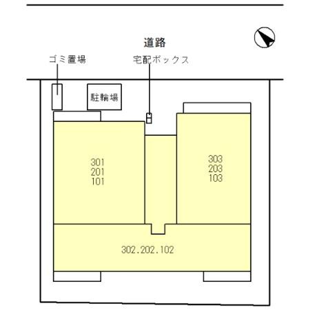 ドエル24の区画図