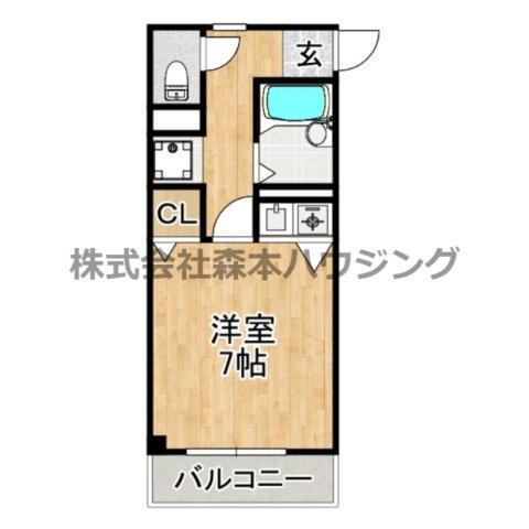【間取り】 | 　シャンブルⅡ