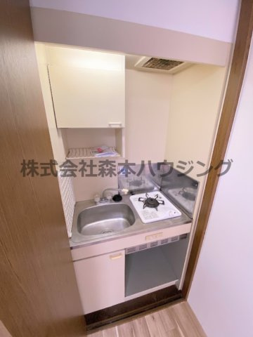 【キッチン】 | 　シャンブルⅡ | コンパクトなキッチンで掃除もラクラク