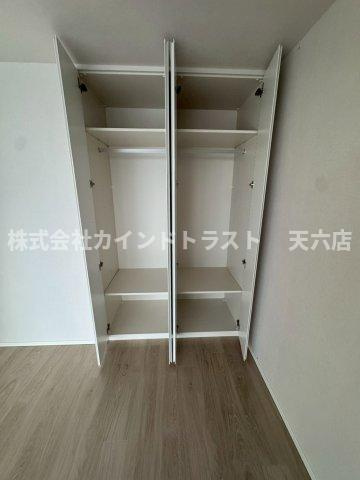 梅田ガーデンレジデンスの収納|大きなスペースがあり、収納には困りません