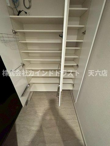 梅田ガーデンレジデンスの収納|収納のためのスペースです