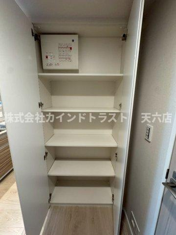 梅田ガーデンレジデンスの収納|収納のためのスペースです