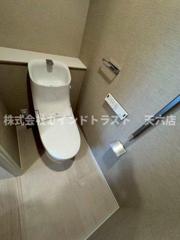 梅田ガーデンレジデンスのトイレ|シンプルで使いやすいトイレです