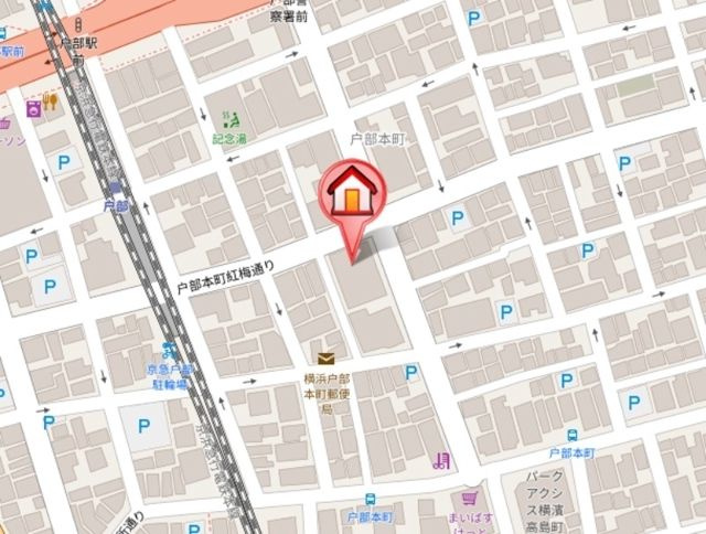 ＰＯＲＴＯ　ＰＡＲＴＩＲＥ　ＹＯＫＯＨＡＭＡの地図