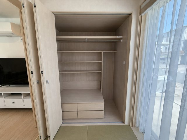 豊橋市向草間字向郷の収納|日用品や普段使わない物もスッキリ収納でき、お部屋を広く使えます！