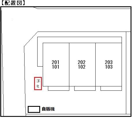 タートルハイム元山の区画図