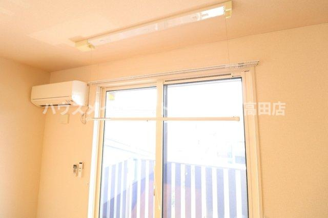 バムセプレイス Ⅱの展望|室内物干し