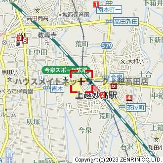 シャインピークス大和 Ａの地図|位置図