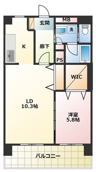 【間取り】 | エイトレジデンス筑後野町