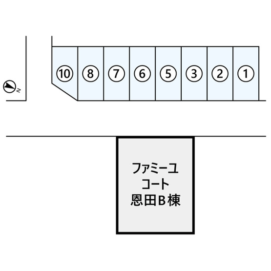 【間取り】 | 恩田駐車場
