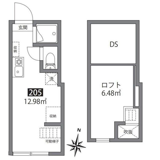 【間取り】 | SOLEIL大岡山 | 間取り図