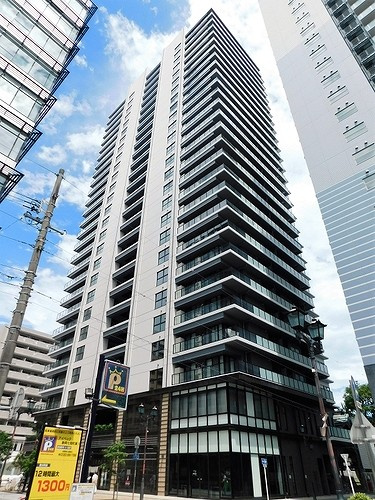 ザ・エンブル七間町の外観|建物外観（西側）　※2021年6月の写真