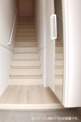 レジデンス加美Ⅳの玄関