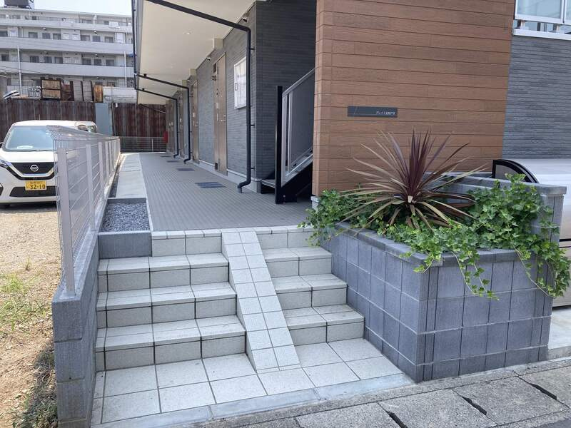グレイス北松戸Ⅱのエントランス