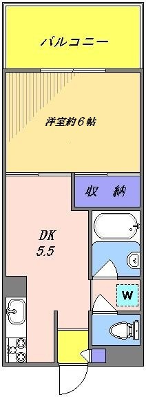 グレース若林の間取り