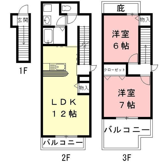 メイル　グランツの間取り