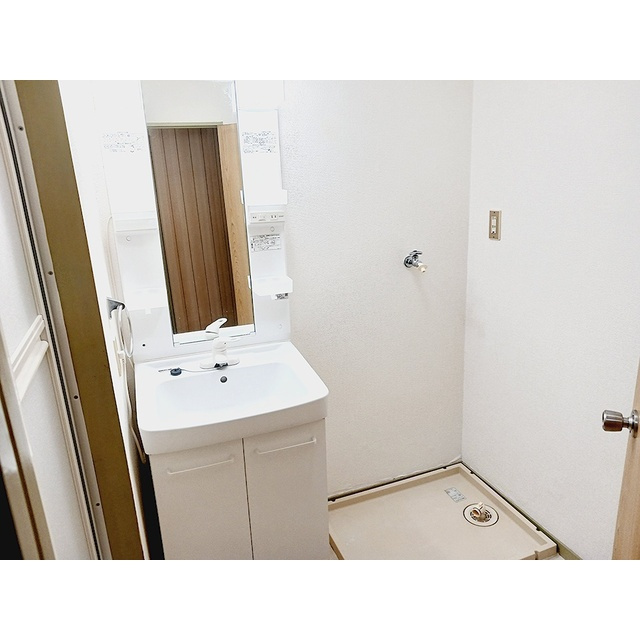 レジデンスマツバラの洗面所