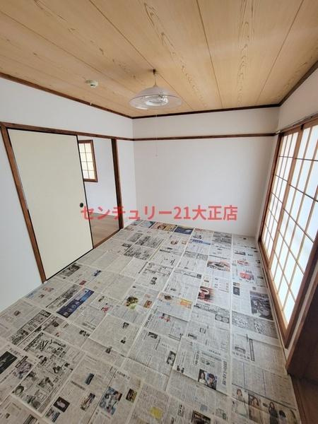上林マンションの駐車場|和室