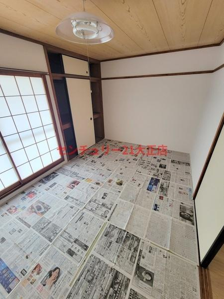 上林マンションの和室