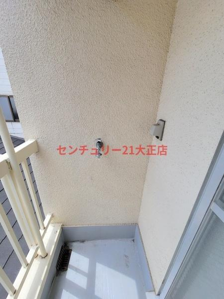 上林マンションのセキュリティ|洗濯機置場
