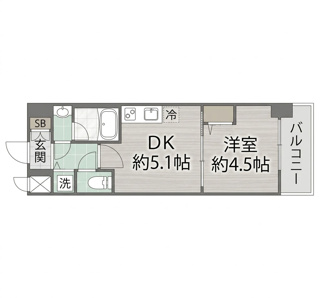 【間取り】 | 【仲介手数料0円】CRESTTAPP京都太秦天神川dexⅡ