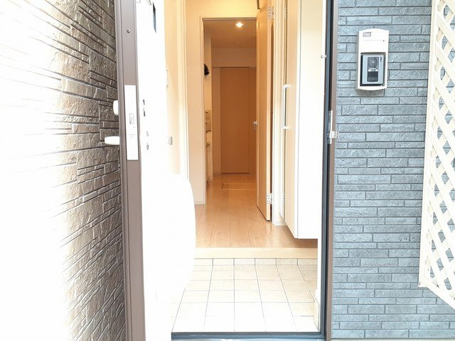 ソルミーテの玄関|きれいな玄関です