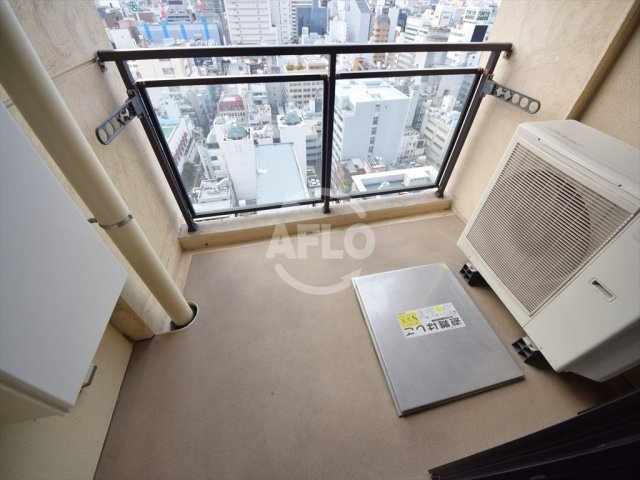 アルグラッドザタワー心斎橋のバルコニー|アルグラッドザタワー心斎橋　バルコニー