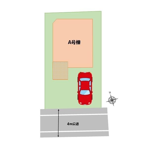 【Heartfull Town】小平市上水本町１丁目1296番の区画図|南道路に面した、陽光溢れる明るいお住まい