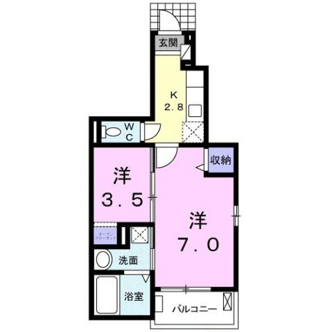 ステディ－ハウスの間取り
