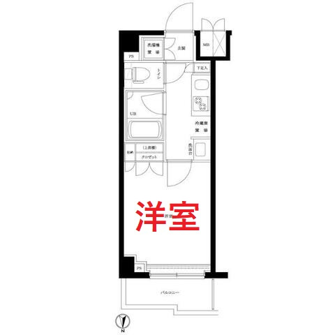 【間取り】 | ルーブル多摩川九番館