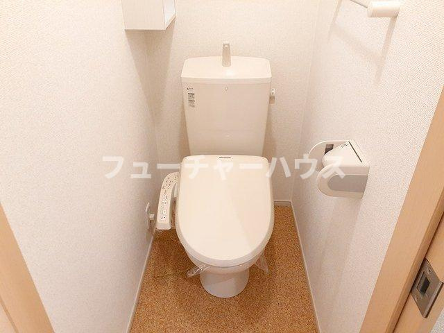 カーサ・ソーレのトイレ|トイレもきれいです