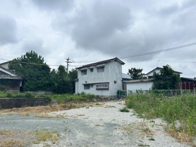 【外観】 | 唐船売地 | 120坪超の広大な更地！お好みのハウスメーカーで建築可能