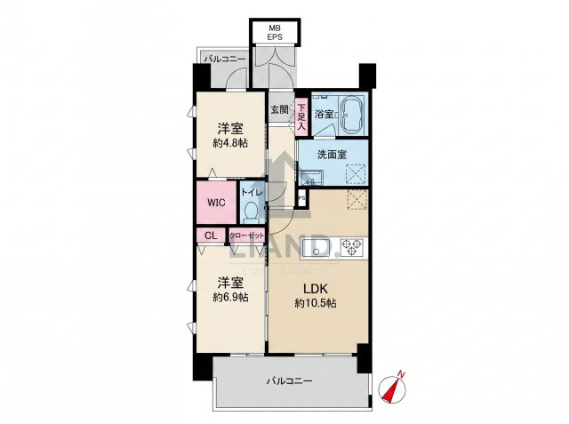 Gloria Terrace Duoの間取り|Gloria Terrace Duo