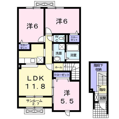 デスパシオの間取り