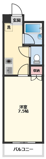 【間取り】 | ニシノビル | 間取り