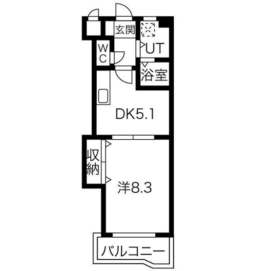 【間取り】 | レジデンス黒龍