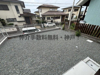 【庭】 | 神戸市須磨区若草町2丁目　新築戸建　仲介手数料無料！ | 簡単な家庭菜園も楽しめるお庭です