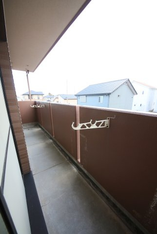 ロイヤルパレスFUKIのバルコニー|別部屋反転間取のお写真になります。参考にご覧くださいませ。