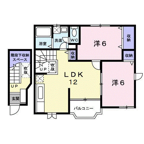 【間取り】 | プリエール　Ａ