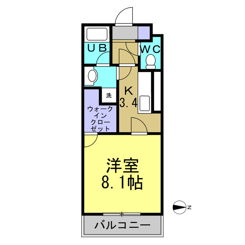 クレインスマイルの間取り